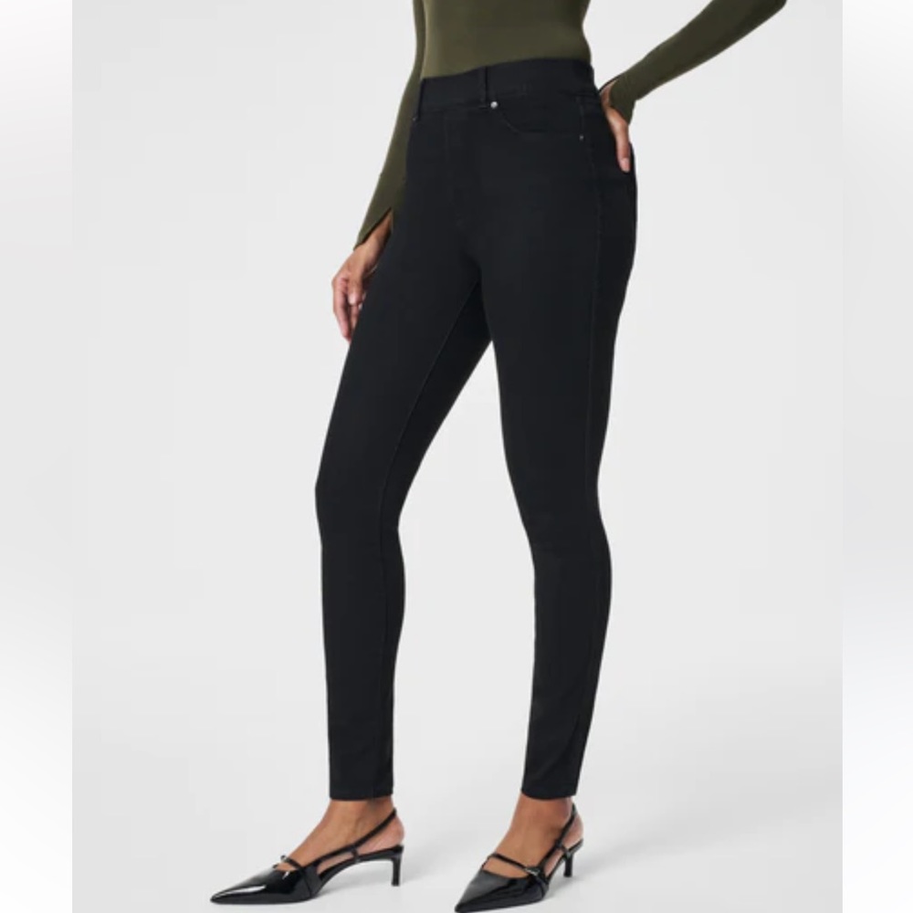 SPANX Jeans clean Black Size Medium